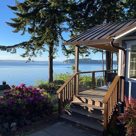 Puget Sound Chic Romantic Cottage With Private Beach Access & Gated Entry Port Ludlow Eksteriør bilde