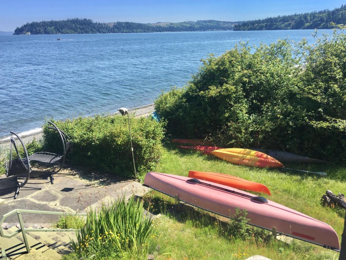 Puget Sound Chic Romantic Cottage With Private Beach Access & Gated Entry Port Ludlow Eksteriør bilde