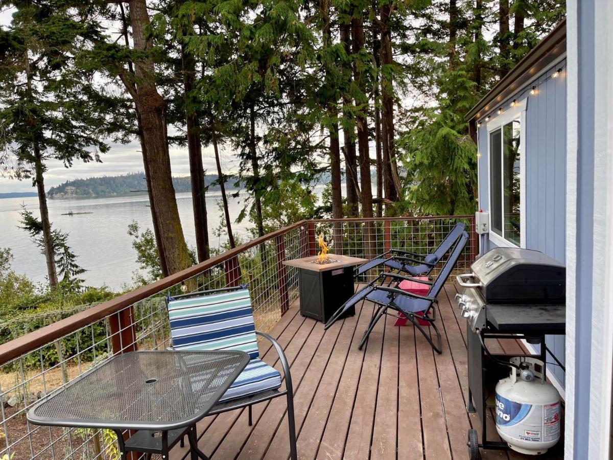 Puget Sound Chic Romantic Cottage With Private Beach Access & Gated Entry Port Ludlow Eksteriør bilde