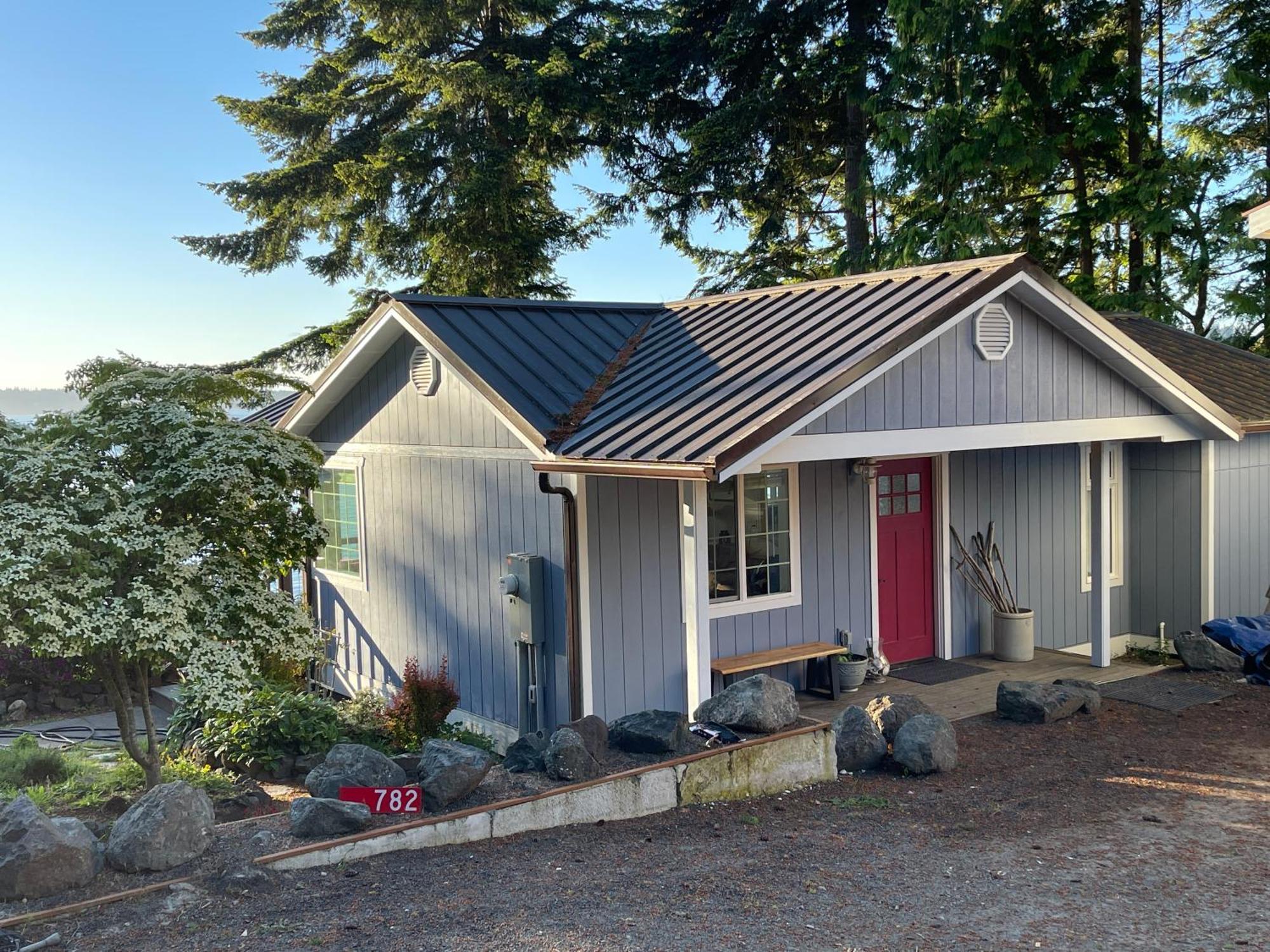 Puget Sound Chic Romantic Cottage With Private Beach Access & Gated Entry Port Ludlow Eksteriør bilde