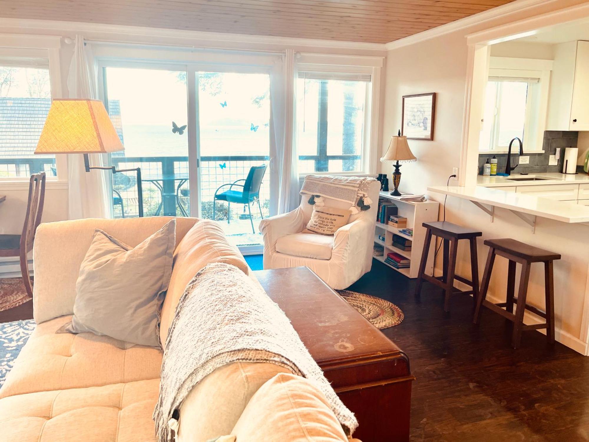 Puget Sound Chic Romantic Cottage With Private Beach Access & Gated Entry Port Ludlow Eksteriør bilde